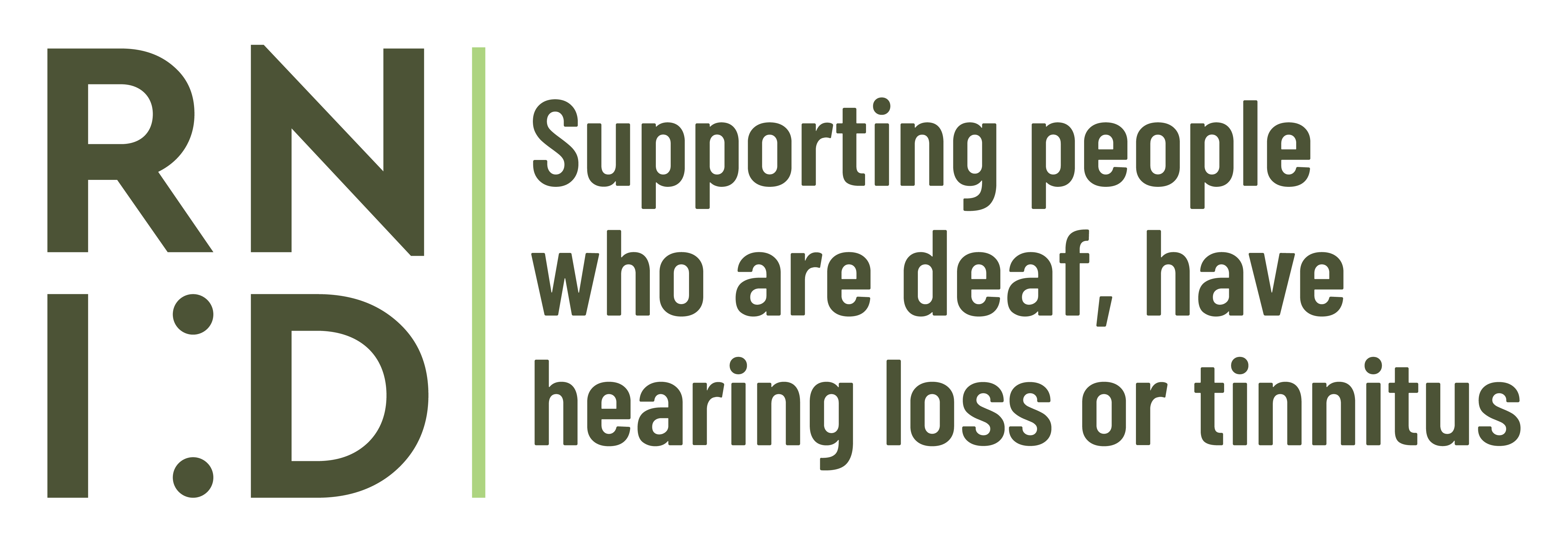Royal National Institute for Deaf People (RNID) logo